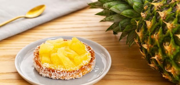 حلى الأناناس البارد