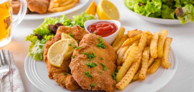 طريقة عمل بفتيك الدجاج