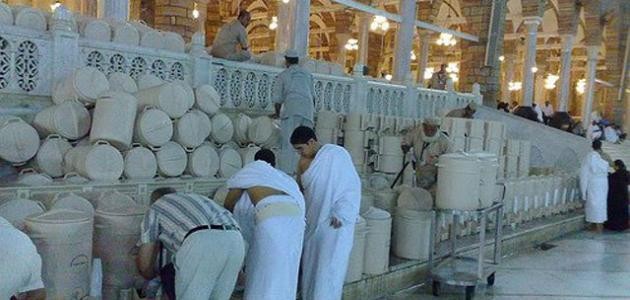 طريقة العلاج بماء زمزم