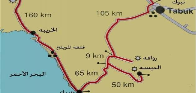 أين تقع ضباء