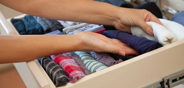 كيف أرتب خزانة الملابس