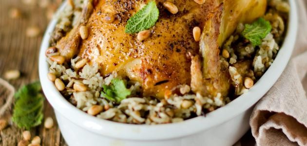 كيفية طبخ الدجاج المحشي