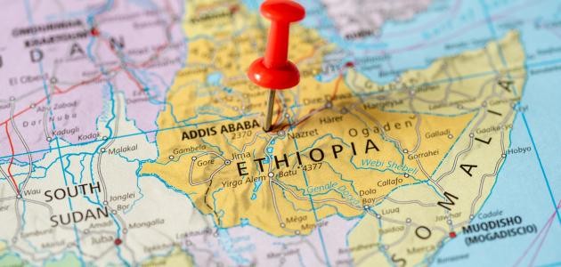 أين تقع الحبشة