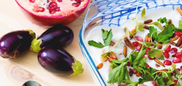 عمل فتة الباذنجان عمل فتة الباذنجان