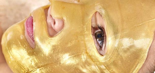 فوائد قناع الذهب