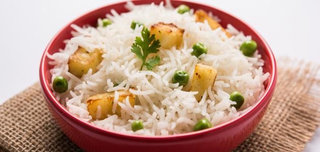 طريقة فلفلة الأرز