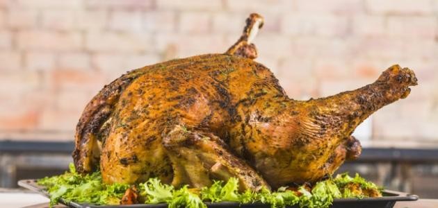 كيفية طهي الديك الرومي