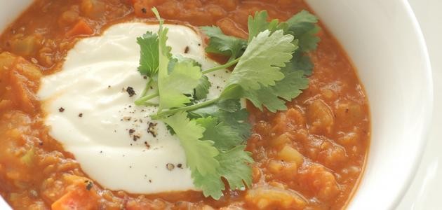 طريقة تحضير شوربة العدس السورية