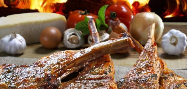 طريقة شوي اللحم بالفرن