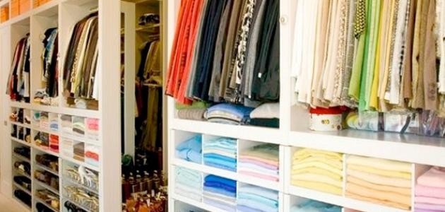 كيفية طي الملابس