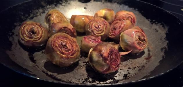 طريقة الخرشوف باللحمة المفرومة