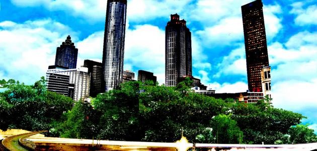 أين تقع أطلنطا