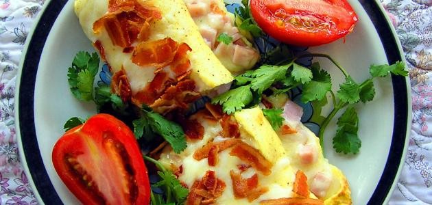 طريقة عمل عجة البيض طريقة عمل عجة البيض