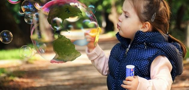 كيف تصنع فقاعات الصابون