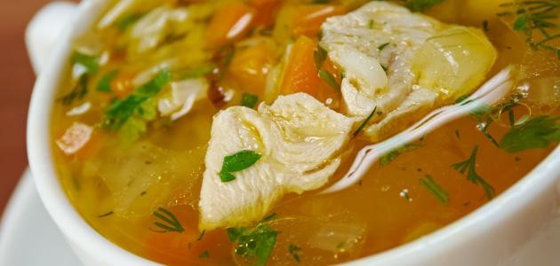 كيفية طبخ شوربة الدجاج