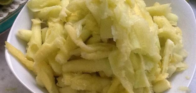 طريقة عمل لب الكوسا